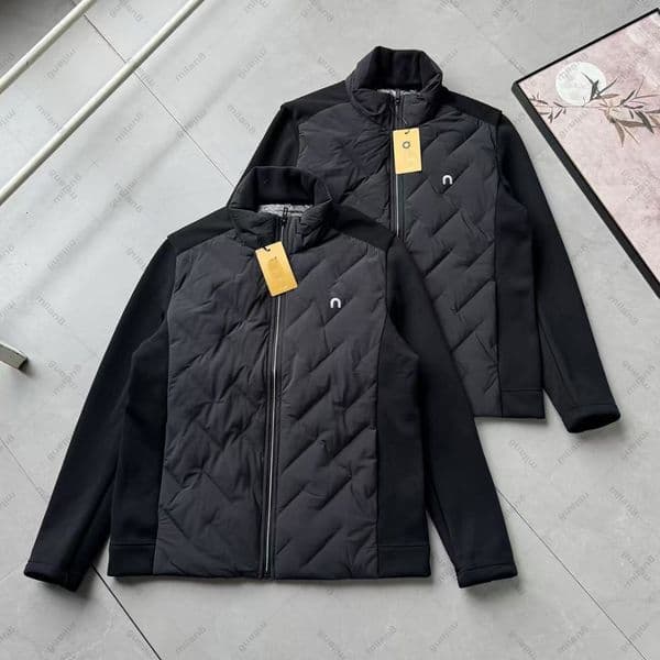 Mens down parkas onclouds men coat hooded thick white duck down couple windproof and warm jacket