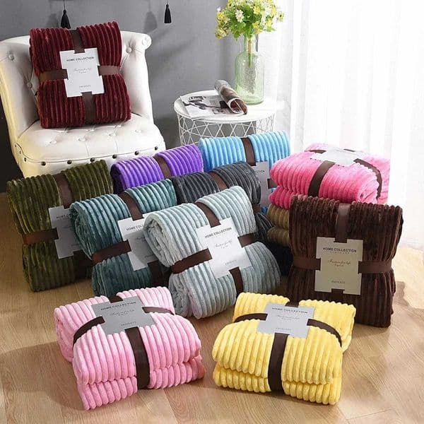 200x230cm Autumn Winter Simple Fleece Blanket Warm Thicke Coral Fleece Blanket Bed Sofa Cover Bedspread Blankets Manta H251118