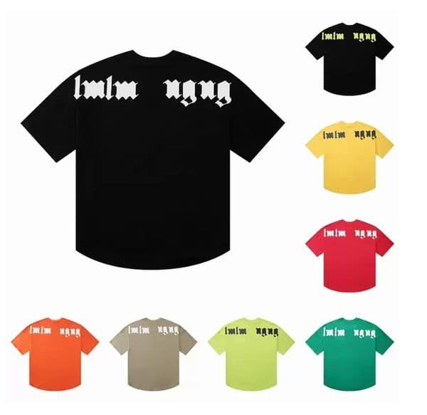 Summer Men's T Shirt Women Tees Letter Print Classic T-shirts Fashion Youth Short Sleeves Breathable Tee EU S-XL