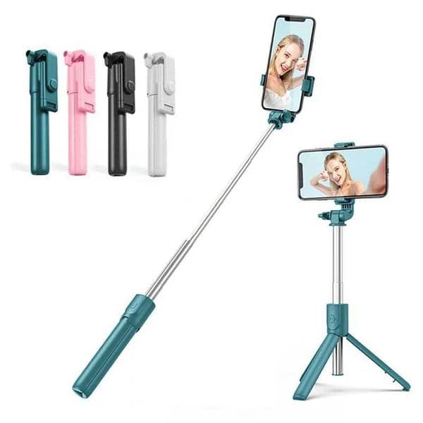 Wireless selfie stick tripod with light expandable tripod suitable for and TikTok live streaming Z250418