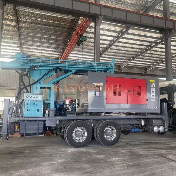 Cheap Price Customized Rigs Depth 300m 500m 600m Truck Mounted Drill Rig Borehole for Sale