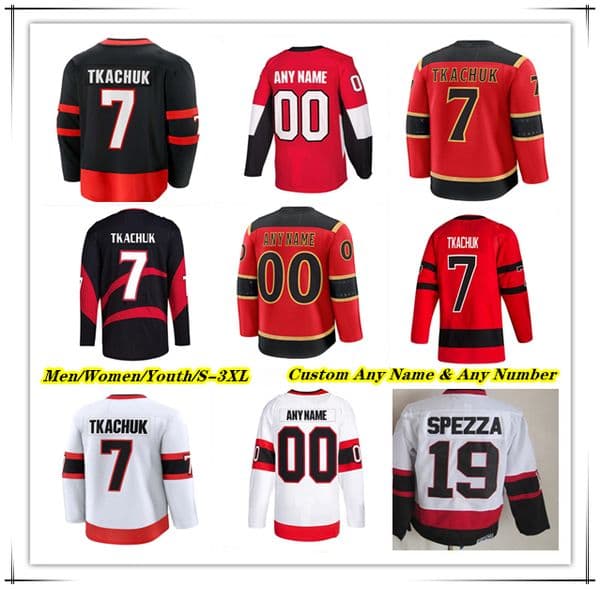Brady Tkachuk Claude Giroux Tim Stutzle Ice Hockey Jerseys OttawaSenators Drake Batherson Shane Pinto Dylan Cozens Lars Eller Ridly Greig Jake Sanderson Artem Zub