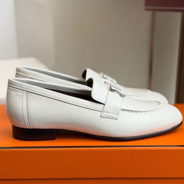 Paris Loafers Designer Goat Leather Training Shoes Ladies College Style Casual Shoes Women Retro Flat shoe Rubber Outsole Sizes 35-41 With Boxs