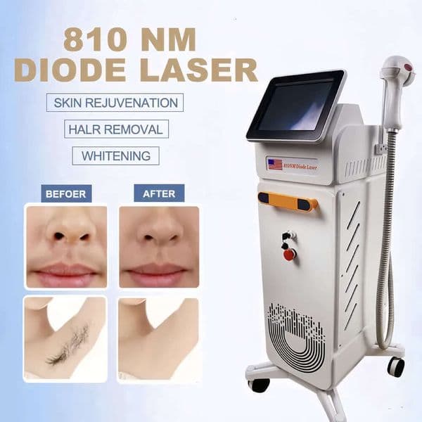High Intensity Focused Hair Removal Diode Laser 755 808 1064Nm Ice Point Hair Remove Pigmentation Correctors Quick Results Machine Whole Body Usable Depilatio