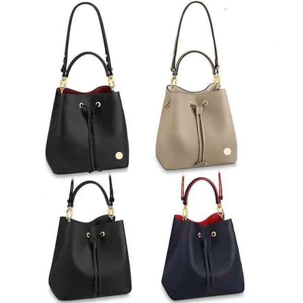 Ladies Fashion Designe Luxury BB & MM Bucket Bag Shoulder Bags Cross body TOTE Handbag Top Mirror Quality M44020 M45256 M46526 M45555 M45497 M11815 Purse Pouch