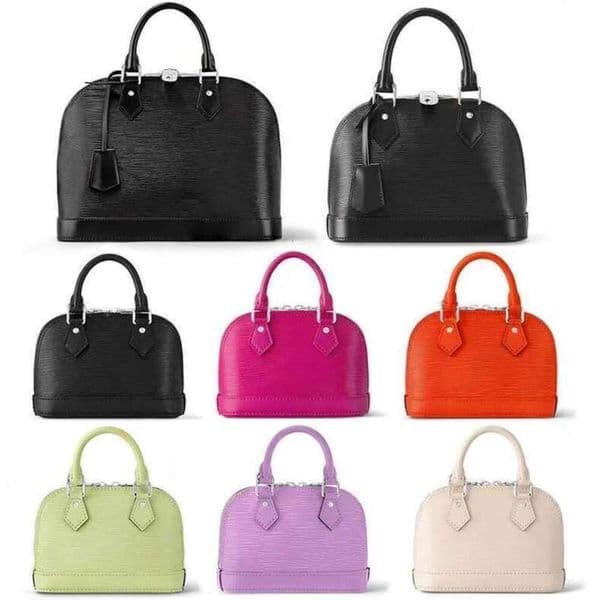Ladis Fashion Casual Dsign Luxury Nano BB & PM EPI Watr Rippl Shll Tots Handbag Crossbody Shouldr Bag TOP Mirror Quality M40862 M81945 M40302 Pouch