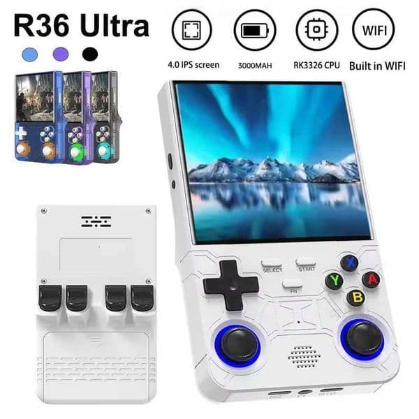 R36 ULTRA 4 I Handheld Console Android 15000 Retro Games 64G/128G HDMI Output W251118