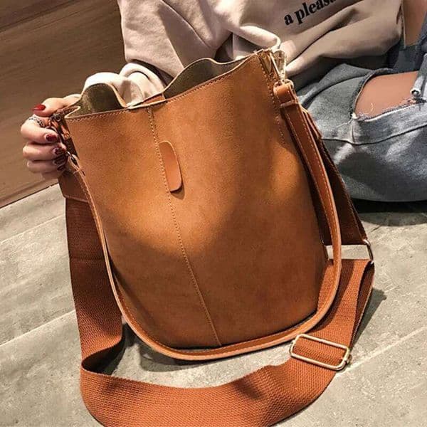 Luxury Designer Handbags Ladies Bucket PU Leather Shoulder Large Capacity Crossbody Bags For Women 2024 New Tote Bag