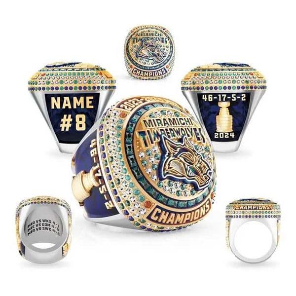 Customized chpionship rings for youth and childrens sports events football basketball baseball and Z260507