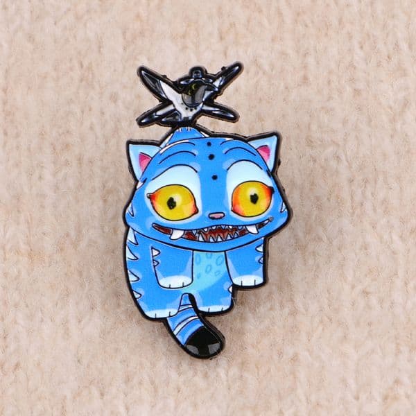 Anime pin Anime brooch cartoon enamel pin Halloween dark pins badges horror scary gothic japanese game tv movie film science fiction hero accessory G25