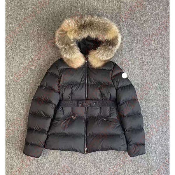 Designer Down Jacket women Luxury Winter Jackets Fur Trim Hooded coat Brand Logo Zip Up High Quality Padded Outdoor Casual Warm