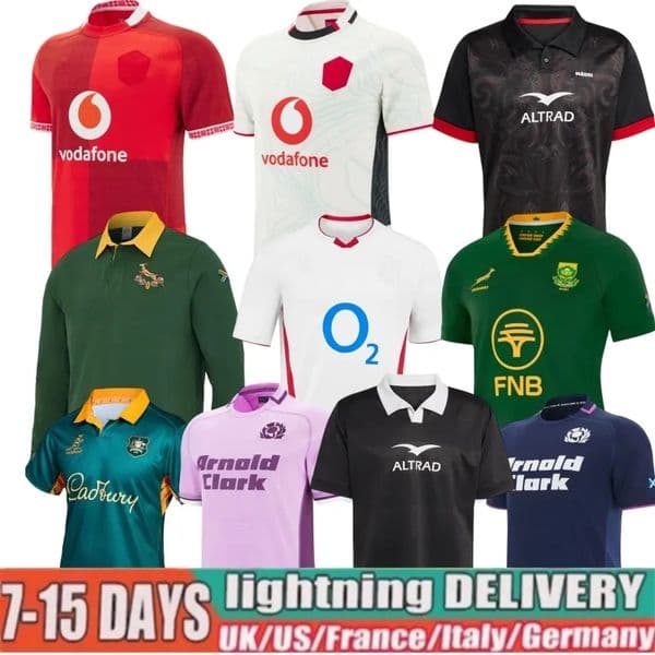 2025 26 South 6666 Jerseys Africa Rugby Jersey 23 24 Limited edition Home Away national team rugby shirts jerseys size S-5XL