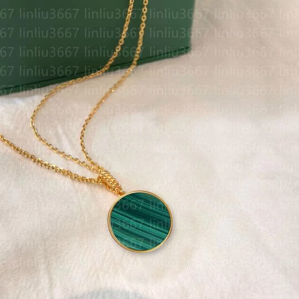 Top Designer necklace big size necklace Gold Charm Bracelet designer for women mother of pearl V-Gold Plated 18K Natural Chalcedony Crystal Fritillaria with box gift