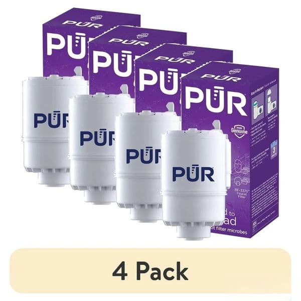 Pack Faucet Mount Water Filter Replacement Certified To Reduce Contaminants Lead Microplastics Chlorine Mercury Long