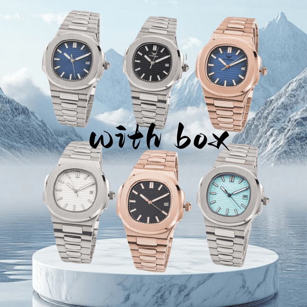 watch mens watches classic style 42mm full stainless steel Swim wristwatches sapphire super luminous montre