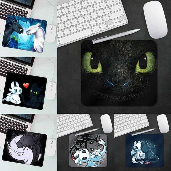 Anime Train Your Dragon Gaming Mouse Pad XS Small Mousepad For PC Gamer Desktop Decoration Office Mouse Mat Deskmat RugM251119