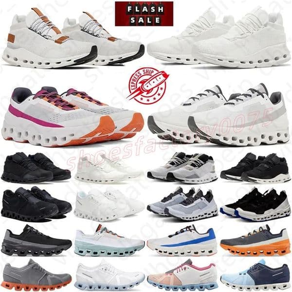Ons Cloud Womens Mens Shoes Running Men Women Breathable Black White cool Grey Blue Sneakers for Outdoor Sports Trainers 36-45