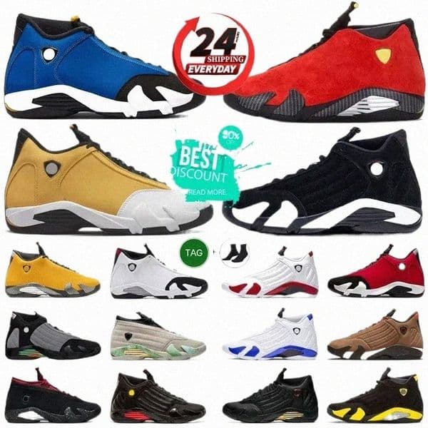 Designer Basketball Shoes 14 14s j14 Shoes Light Ginger Yellow Black White University Gym Red Toro Oxidized Green Mens Trainers Sports Sneakers Joggin I5mY#