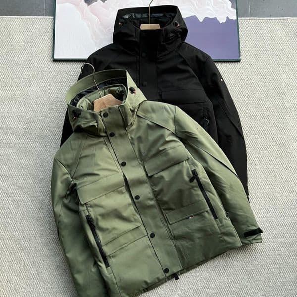 Mens Jackets Down Winter windproof Parka Coats White Goose Outerwear Warm Down Jacket Fashion Leisure Classic Men Coat