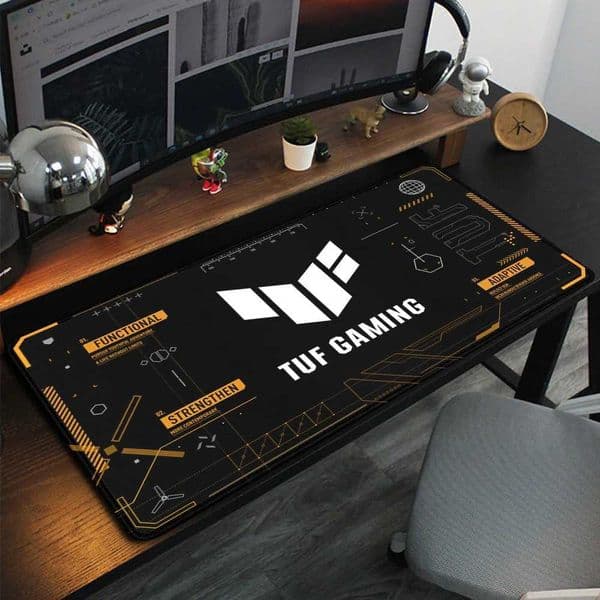 TUF Gaming Mouse Pad XXL Desk Mat Pad Large Big Rubber Base Computer PC Gamers Stitched Edge Mousepad For LaptopM251119