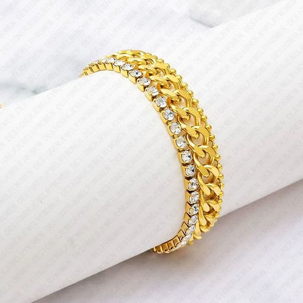 Designer Bracelet Bracelet for Women Bracelets Diamond Bangle Stainless Steel Bangles Luxury Jewlery Designer for Women Elegant Timeless Gift Premium thumbnail 2