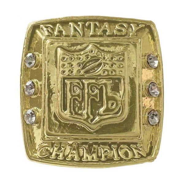 2016 Fantasy Football Chpionship Ring FFL MVP Trophy Prize for Fans Mens Souvenir Gift Z260507