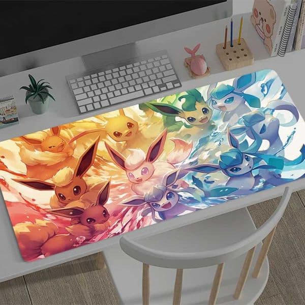 Mousepad New P- E-Eevees Large Mouse Mat MousePads Game Office Laptop Carpet Soft Anti-slip Desktop PC carpet Mouse PadM251119