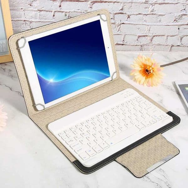10 inch laptop universal PU protective case cover for Android IOsWIN etooth keyboard case tablet caseXJ250419