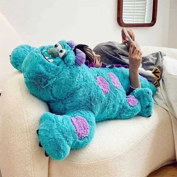 2026 New New 130Cm Big Size James P Sullivan Cartoon Anime Plush Stuffed Doll Room Plushies Ornaments Childrens Holiday Giftsw251120 Toy Des