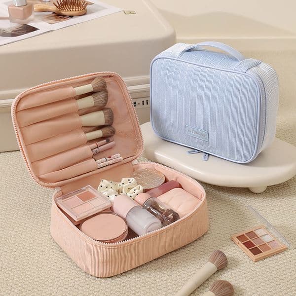 New Velvet Whisper Multi-Functional Storage Bag Large Capacity Cosmetic Organizer Handheld Makeup Bag