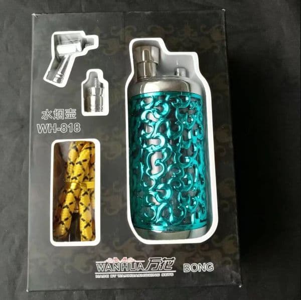 Glass Smoking pipes hookah Oil Burner Pipes Smokings Colored steel bottle with good filtration performance