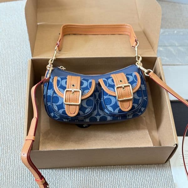 designer bag Luxury bag CQ184 Baguette bag Shoulder Bags purse woman bag new design bag leather Wandering bag new fashion handbag Retro Handheld Crossbody tote bag