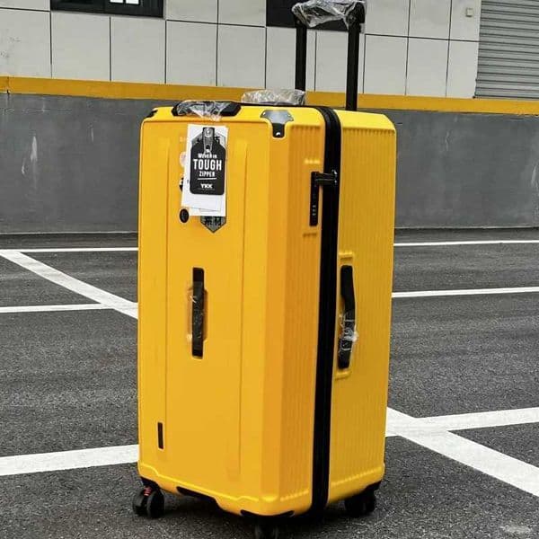 Rectangular Suitcase Large Size Lightweight Rolling Luggage Travel Bag with Five Wheels PC Trolley Case Anti-Fall Unisex K251120 3022T260525