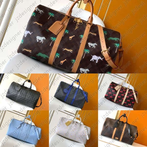 M41416 Top Craft 10A Real Leather Duffle Bag Holdall Luggage Handle Bag Shoulder Bag Fashion Handbags Purse Sling Bag Luxury Bag Travel Bag Duffel Bags M14122 M14736