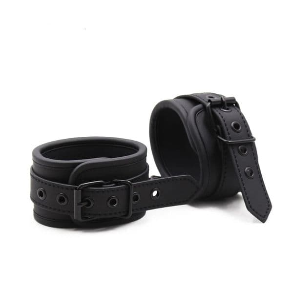 Thierry Adjustable Erotic PU Leather Handcuffs Wrist Ankle Cuffs Bondage Restraints Adult Games BDSM Sex Toys Exotic Accessories