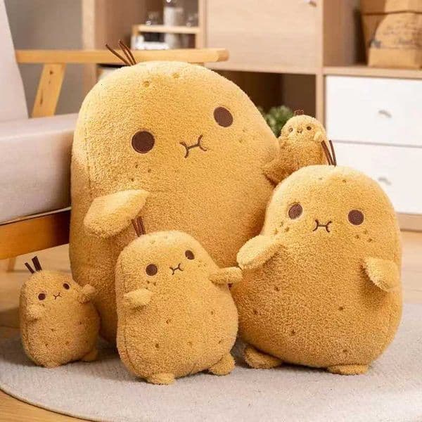 15/23/33 cm Cute Potato Doll Simulation Plush Toy Handmade Doll Anime Cute Pillow Cushion Home Decoration Childrens BirXJ251120