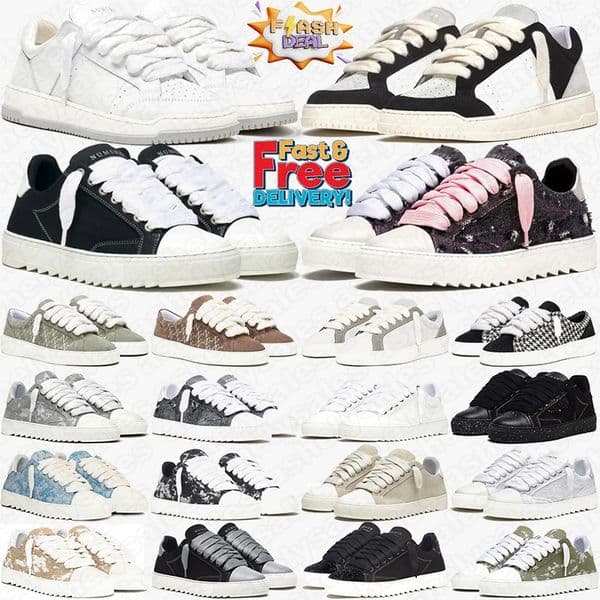 Sandals with box designer shoes sneakers numeris atelier women mens trainers chaussures shoes womens men leather platform flat sneaker skatebording casual luxury