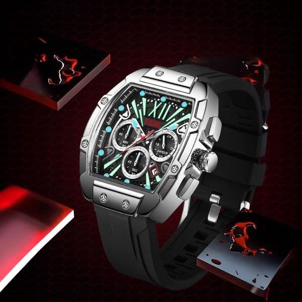 PAEK Designer Watch Luxury watch Men's Wine Barrel-shaped Miller Wormhole Concept Watch, Featuring a High-Appeal Design, With Luminous Function
