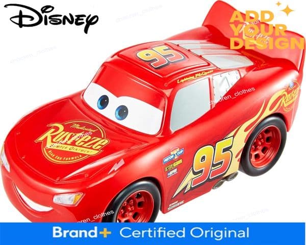 Mattel custom Disney Pixar Cars Track Talkers Toy Vehicles, Lightning McQueen Talking Car, 5.5-inch Character Collectible