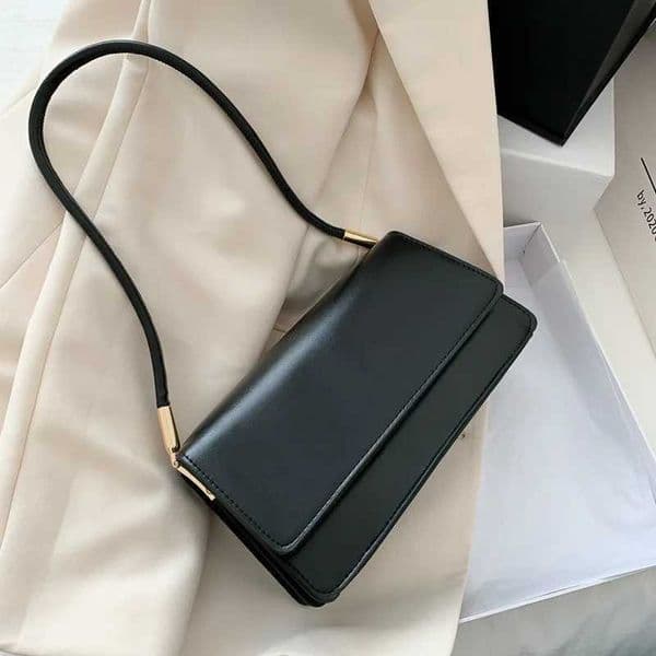 New Fashion Womens Shoulder Bag Simple Solid Color Armrest Bag Handbag Wallet Clutch Messenger Bag ClutchXJ250422