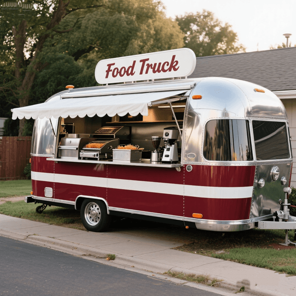 Fast Food Trailer Fiberglass Snack Cart with Snow Cone Bubble Tea Hamburger Carts for Snack Food Bubble Tea More