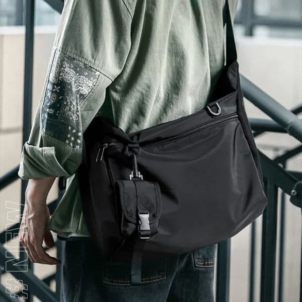 Korean cross body bag mens shoulder bag multifunctional bag casual messenger bag fashion mini bag 250420BJ
