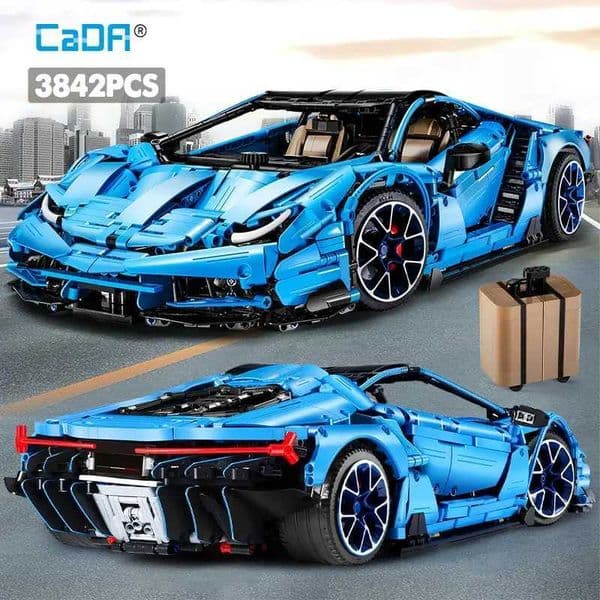 Cada 3842PCS Mad Cow Extreme Sports Vehicle Building Blocks City Racing Car Bricks Collect Gift Toys for Kids T251121