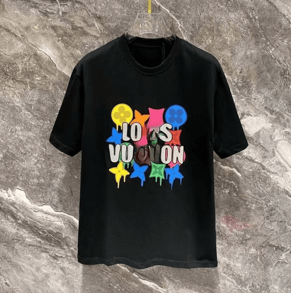 mkerlai Fashion Men's T-Shirts Summer Men Women Tshirt Cotton Designers Short Sleeve Casual Shirts Hip Hop Streetwear T Shirt Tees Mens Clothing