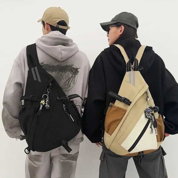 Fashion NEW Hip Hop Sport Motorcycle Backpack Men Wen Mtifuncti Waterproof Travel Single Shoder School Bag Crossbody ch bags Y251121
