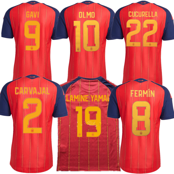 2026 27 Spains soccer jerseys PEDRI Espana MORATA CARVAL fans football shirt men kids kits OLMO FERRAN RODRIGO LaMiNe YAMAL
