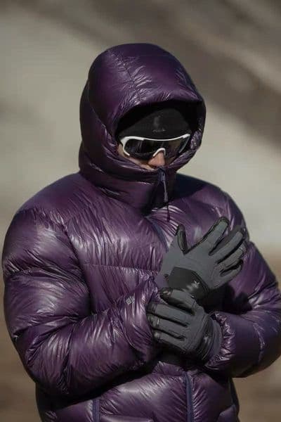 Mens down parkas kaila puff jacket 5000GT snow mountain climbing suit cold resistant Outdoor sports down jacket