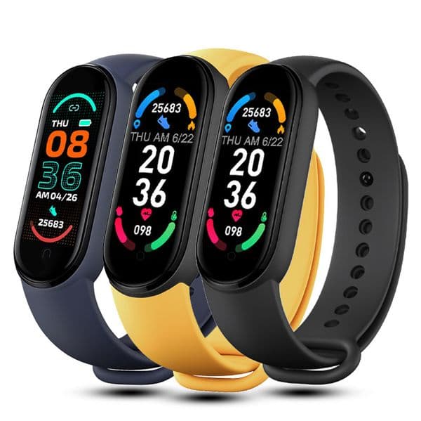 M6 bracelet sports pedometer heart rate and blood pressure measurement electronic waterproof multi-functional Smart watch