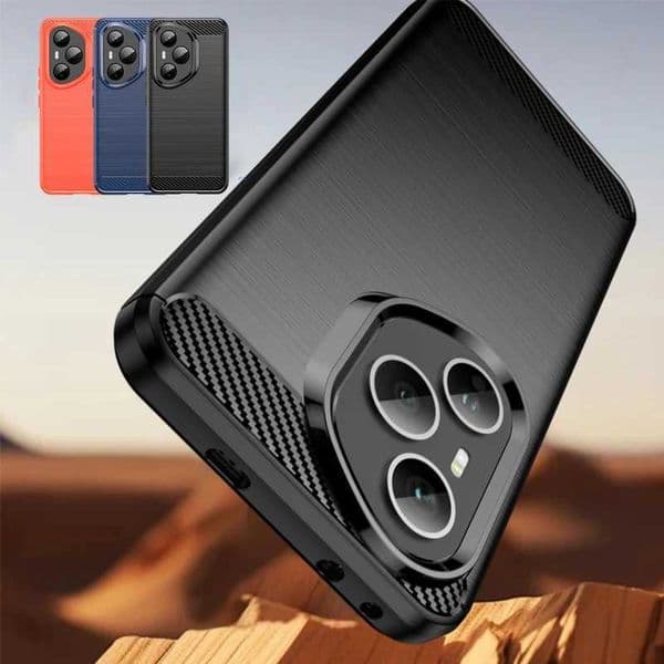 For Honor 400 Pro Case Cover Honor 400 Pro Capas New Phone Bumper Shockproof Soft TPU Carbon Fiber Fundas Honor 400 ProW251121