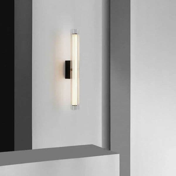 Creative Bedroom Bedside Wall Light Italian Minimalist Designer High-end Aluminum Glass Wall Sconce TV Background Wall LampW251121
